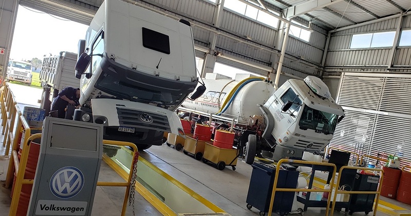 El mantenimiento de VW Camiones y Buses